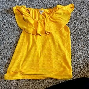 Large Yellow womens shirt by Style & Co